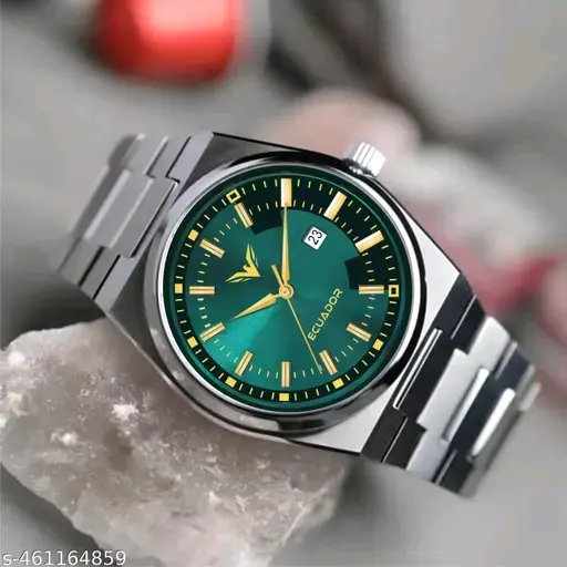 Ecuador Fancy Design HMTS Quartz Analog Wrist Watch
