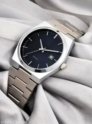 Luxury Fashionable New Design Date Working Black Dial Premium